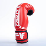 Fighter Open Handschuhe Stripe - SGP Edition - rot