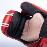 Fighter Open Handschuhe Stripe - SGP Edition - rot