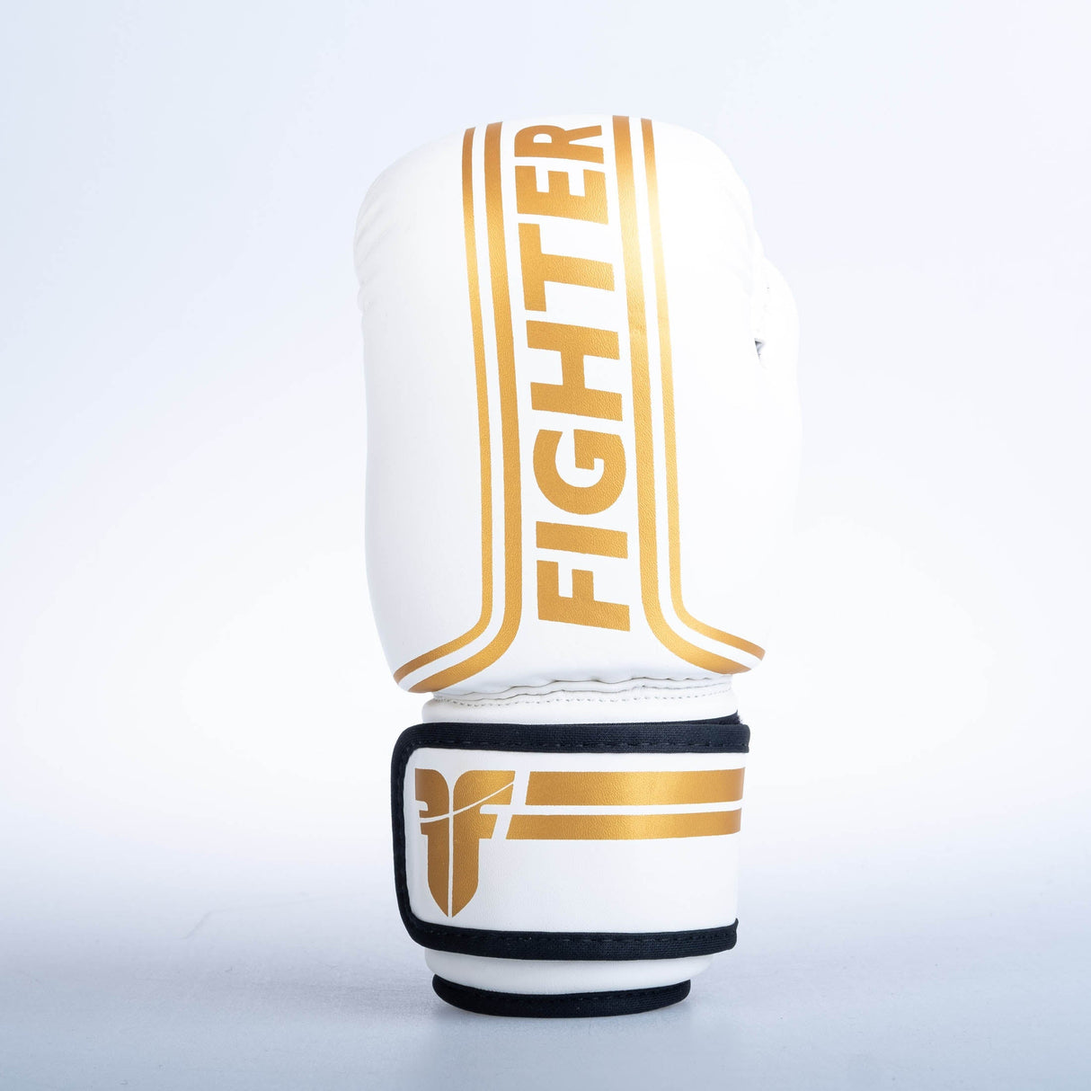 Fighter Open Handschuhe Stripe - SGP Edition - weiß/gold