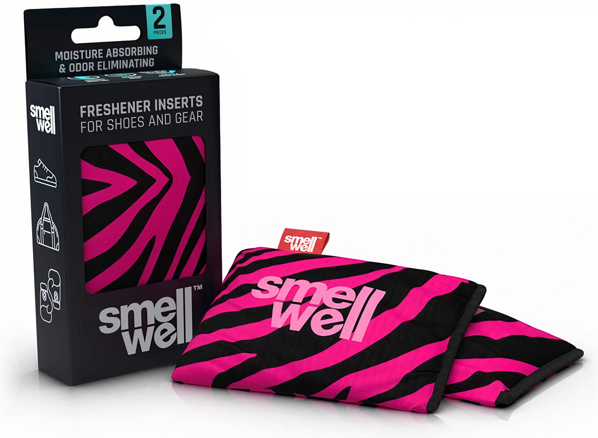 SmellWell - Handschuh-/Taschen-/Schuhdeodorant Active - pink zebra