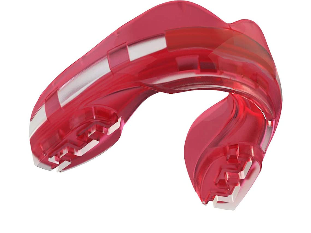 SAFEJAWZ Ortho Series Selbstanpassender Mundschutz für Zahnspangen - rosa