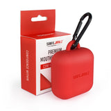 SafeJawz Premium Silikonhülle für Mundschutz - rot
