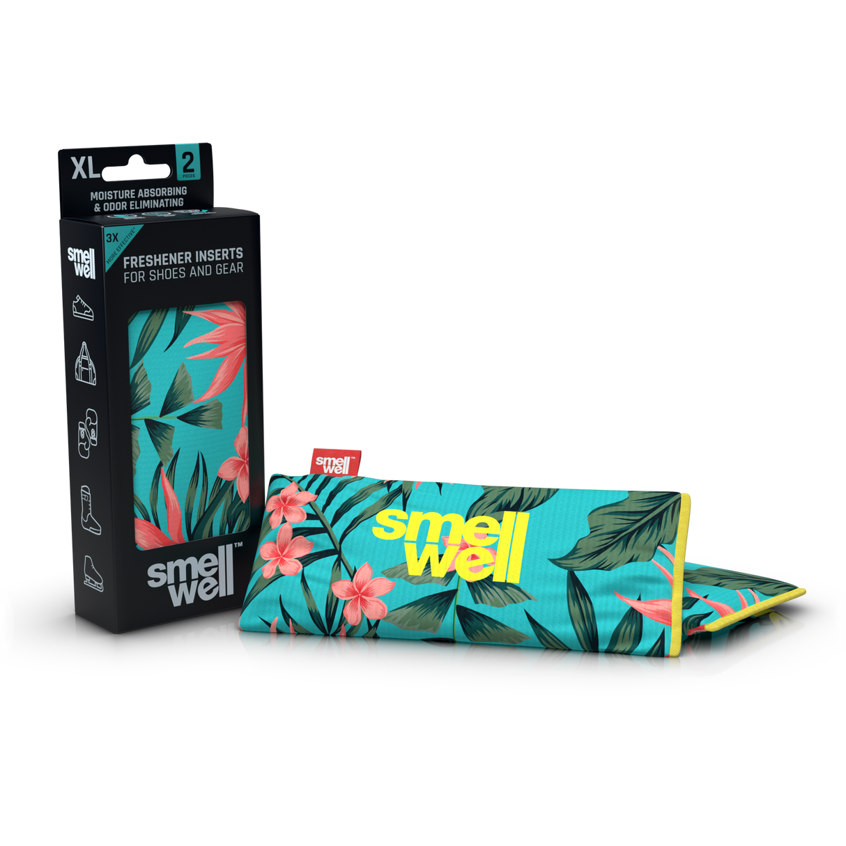 SmellWell - Déodorant Gants/Sac/Chaussures Active XL - floral tropical