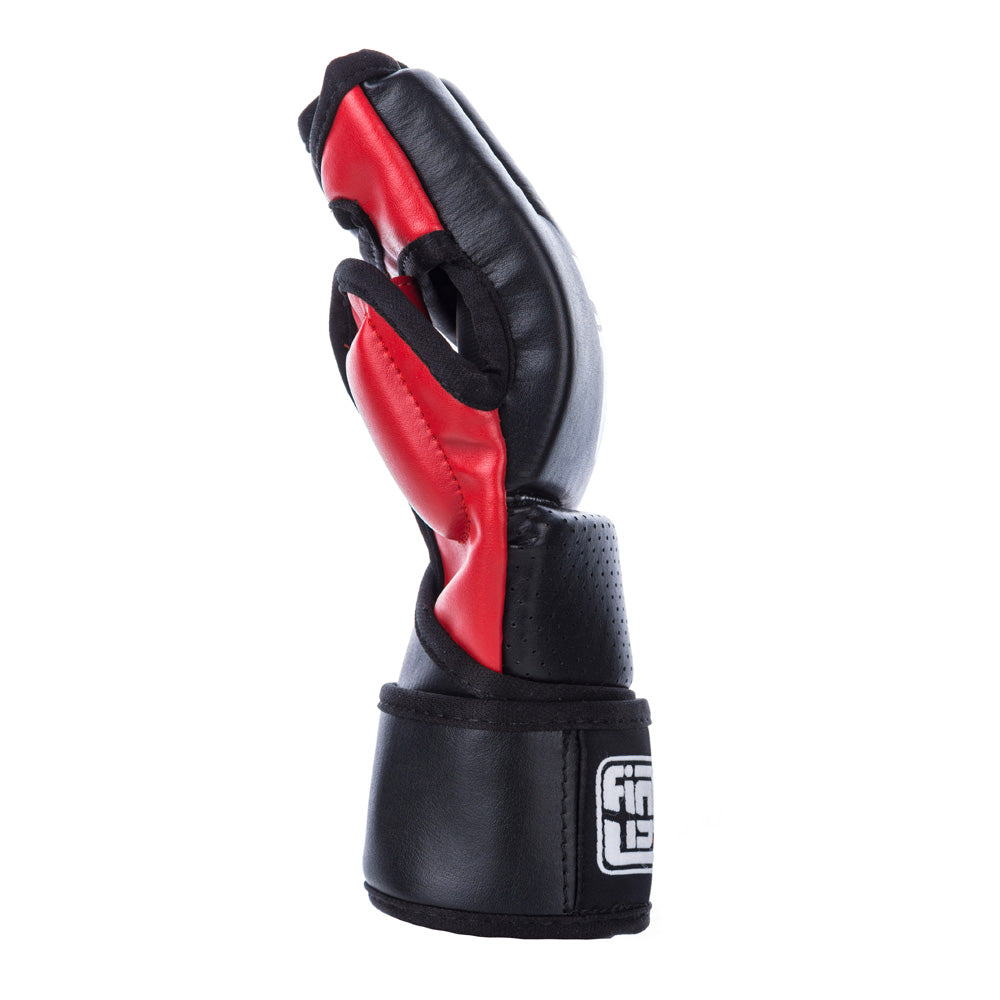 Fighter MMA Handschuhe - schwarz/rot, FMG01
