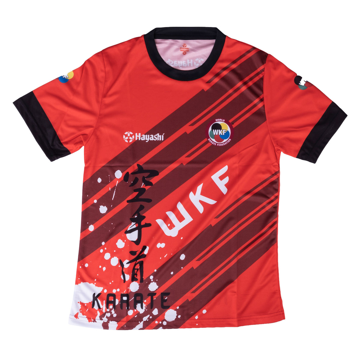 Hayashi WKF T-Shirt - rouge, 99341-4