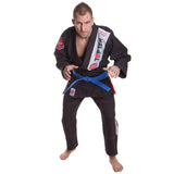 Uniforme TOP TEN MMA BJJ - noir, 1512-9