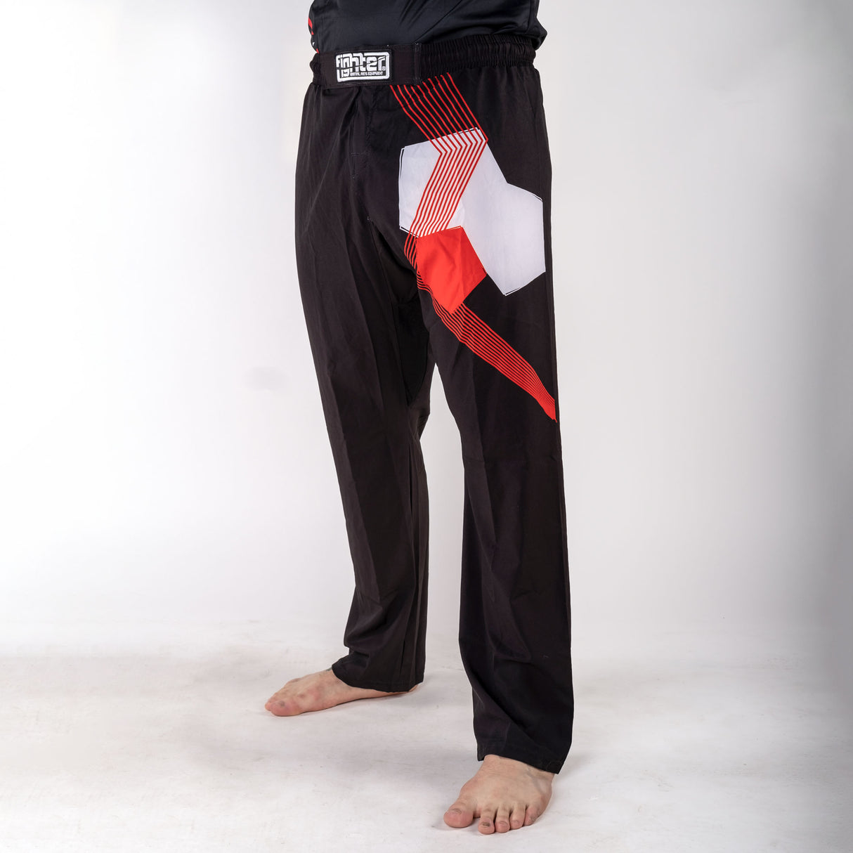 Pantalon Fighter - FIGHT - noir/rouge, FF-P002BRW