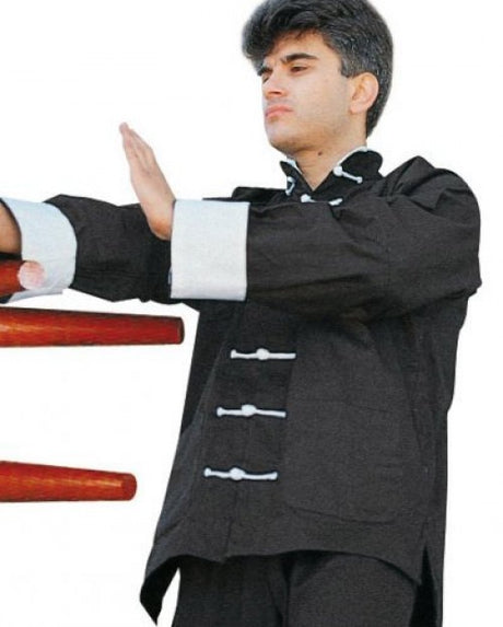 Hayashi Kung Fu Uniform - schwarz, 123