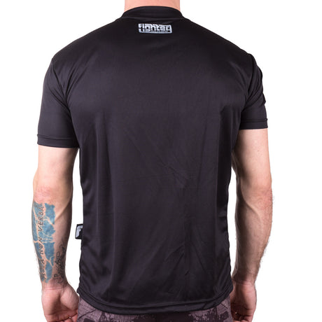 Kämpfer-Trainings-T-Shirt - schwarz, FTSC-01
