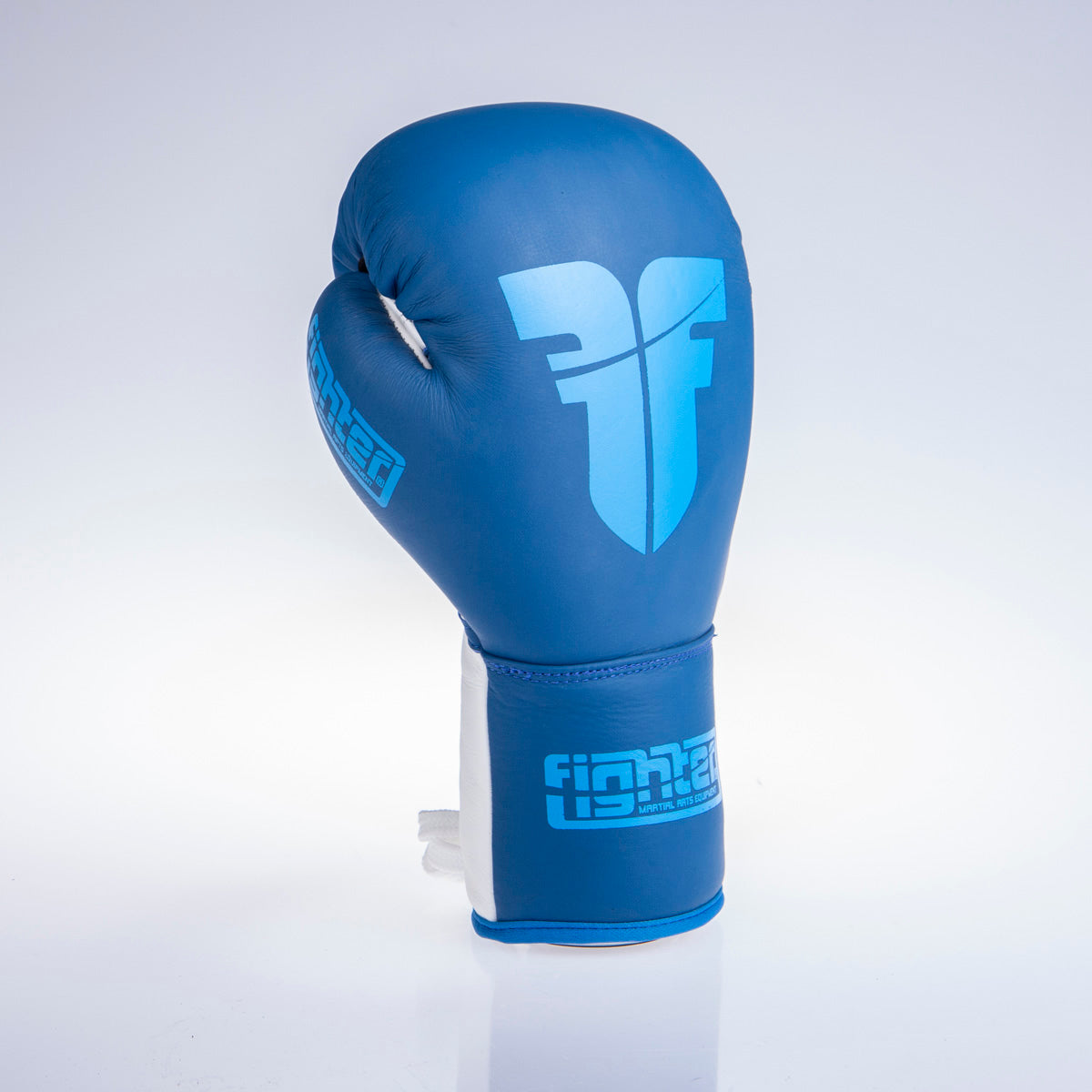 Fighter Boxhandschuhe Competition Pro - hellblau/weiß, FBG-004BL