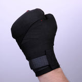 Bandages pour les mains en gel Fighter Strap - noir/gris, FGW-001BG