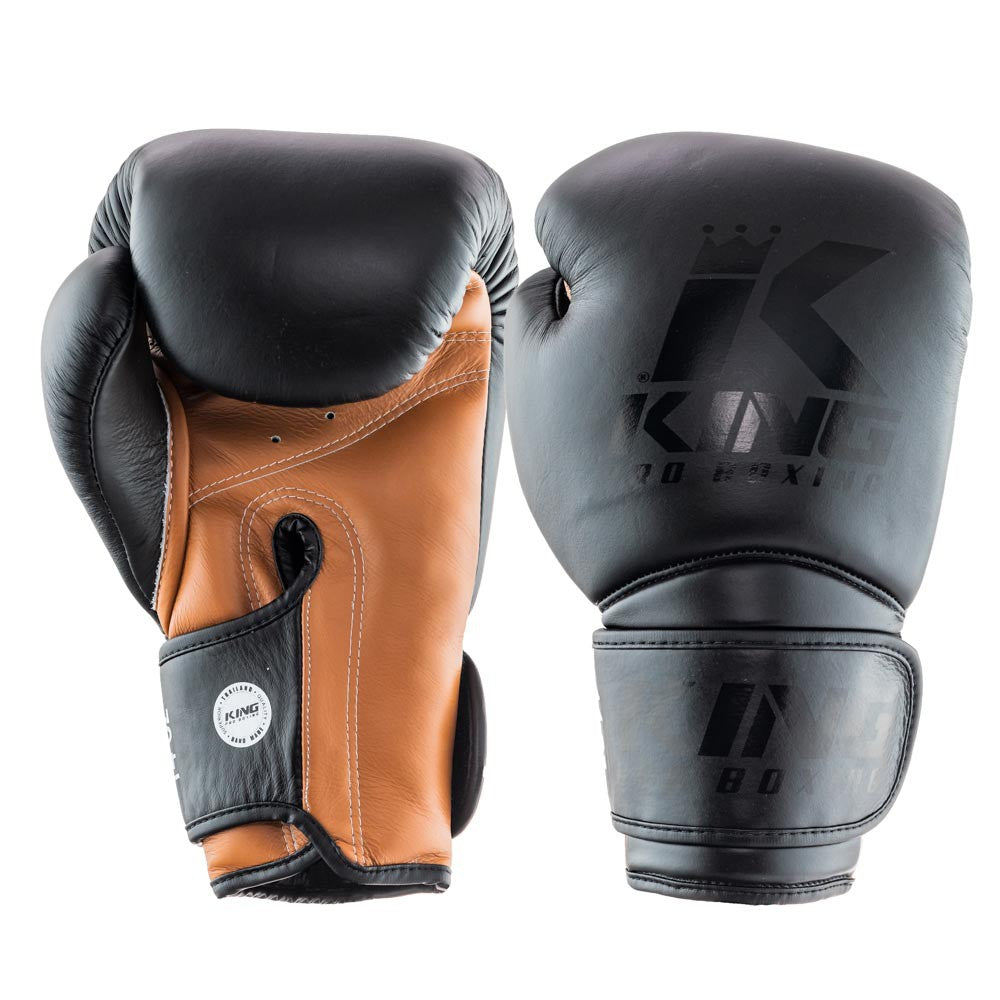 King Pro Boxing - Boxhandschuhe - schwarz/braun, KPB/BG-STAR5