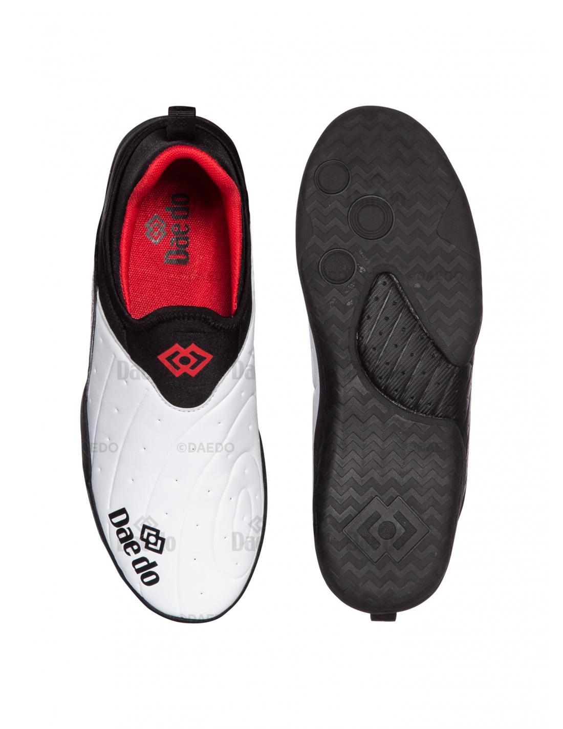 Daedo Budo Chaussures ACTION - blanc/noir, ZA3150
