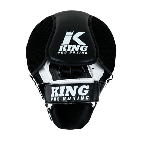 Mitaines de boxe King Pro - noir/blanc, KPB/FM REVO 2