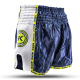 King Short Neon 2 - bleu/jaune fluo, KPB NEON 2-S