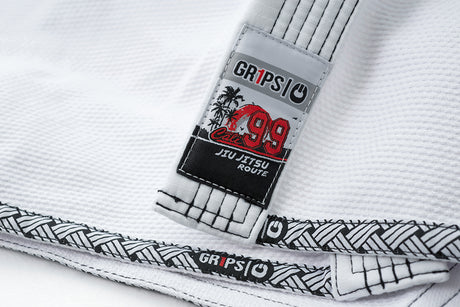 Kimono Griffe Cali 99 - weiß, G10112-WHT