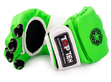 Top Ten MMA Handschuhe Striking C-Type - grün/weiß, 23351-51