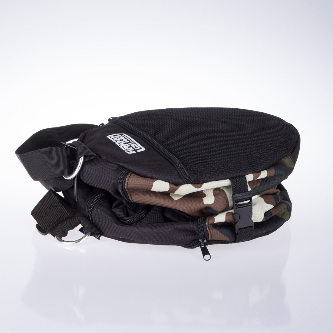 Fighter Roll Gym Bag - black/camo, FSB-06