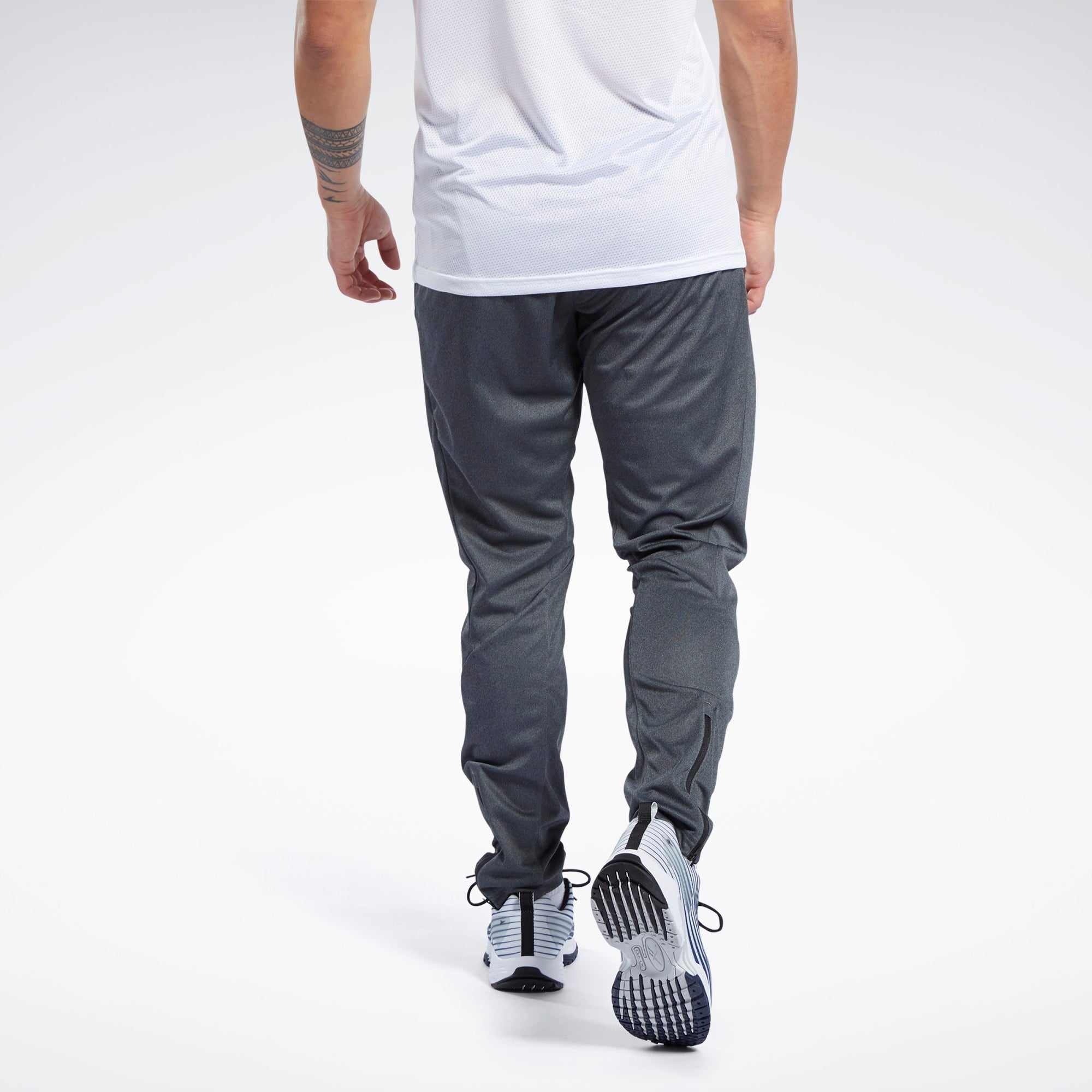 Grey reebok joggers on sale