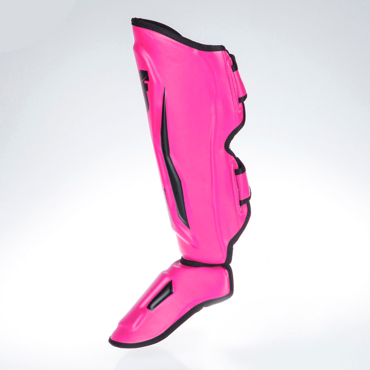 Fighter Shinguards Thai Ergo - neon pink/black, FSG-004NPB