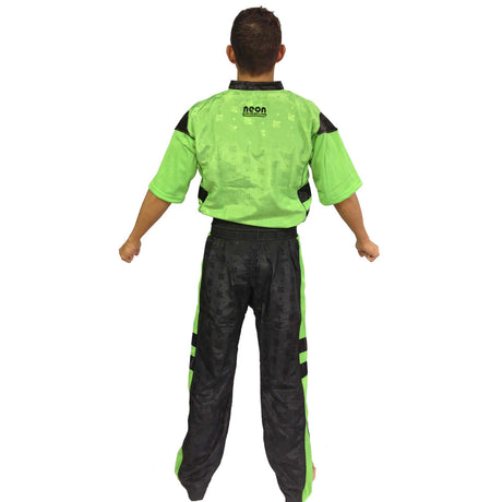 Fight Uniform Top Ten PQ Mesh NEON - vert fluo, 1681-5