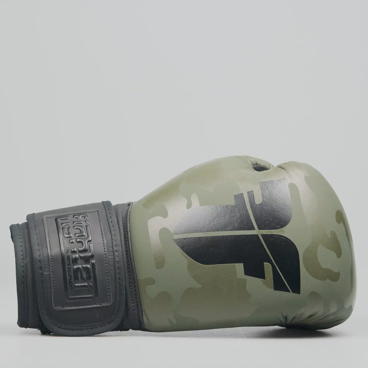 Gants de boxe Fighter SIAM - camouflage kaki, FBG-003CKH