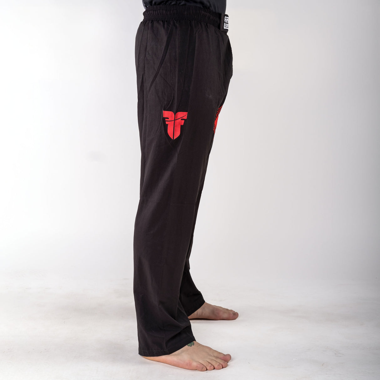 Pantalon Fighter - FIGHT - noir/rouge, FF-P002BRW