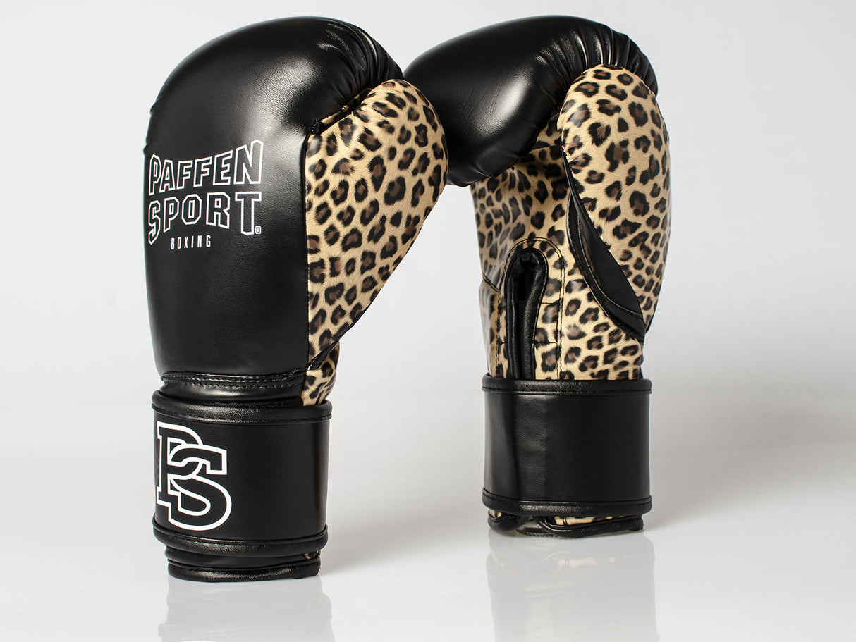 Paffen Sport Lady Boxing Gloves Leo - black/brown, 218501010