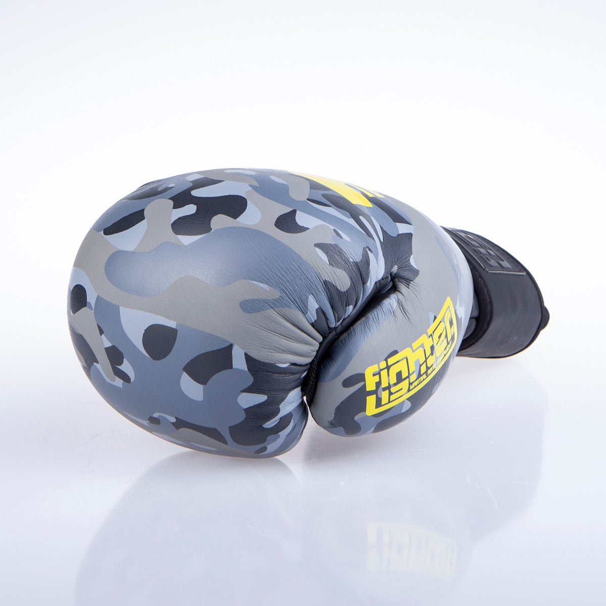 Fighter Boxing Gloves SIAM - grey camo, FBG-003C