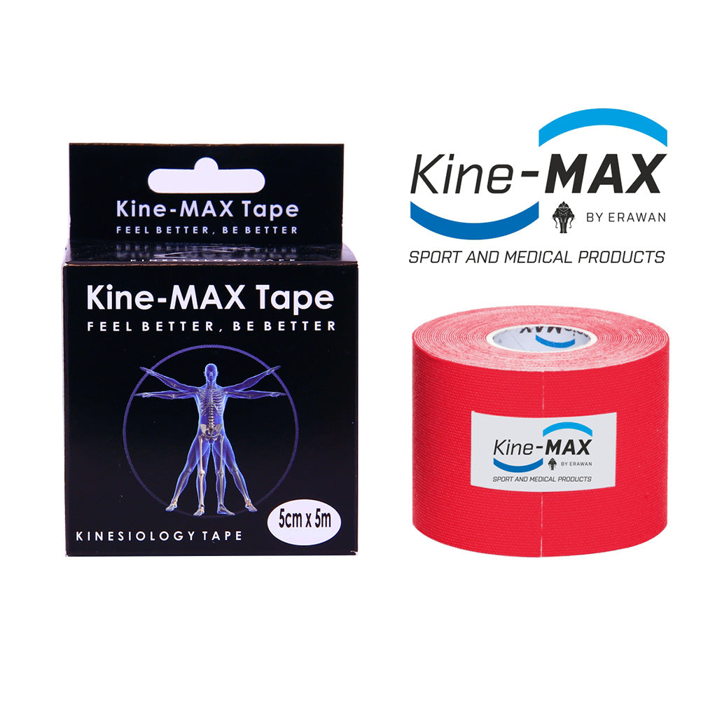 Kine-MAX Tape - rot, KinesioMAX-RED001