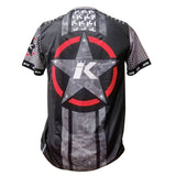 King ProBoxing T-shirt d'entraînement Star Vintage Stone - noir/gris, TTEE01-BLK/GRY