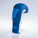 Gants de boxe Fighter Competition Pro - bleu clair/blanc, FBG-004BL