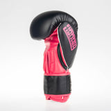 Gants de boxe Fighter SPEED - noir/rose fluo, TH1612PUBKP