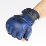 Gants de compétition Fighter MMA - camouflage bleu, FMG-002CBU