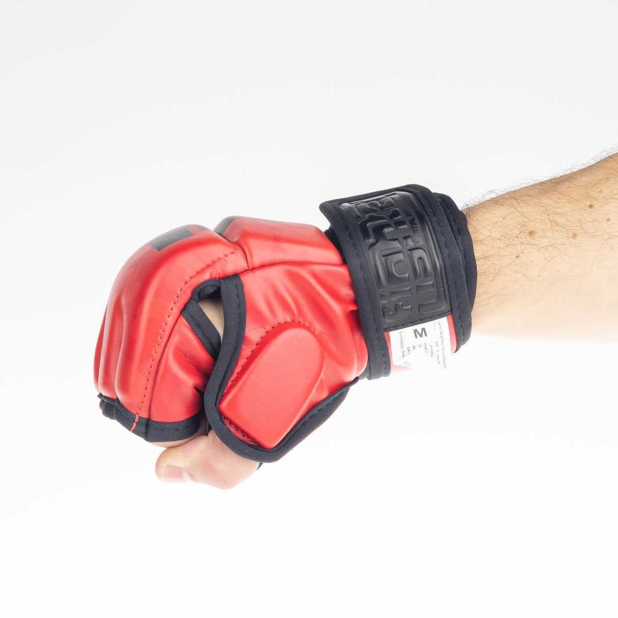 Fighter MMA Handschuhe Competition - rot camo, FMG-002CRD