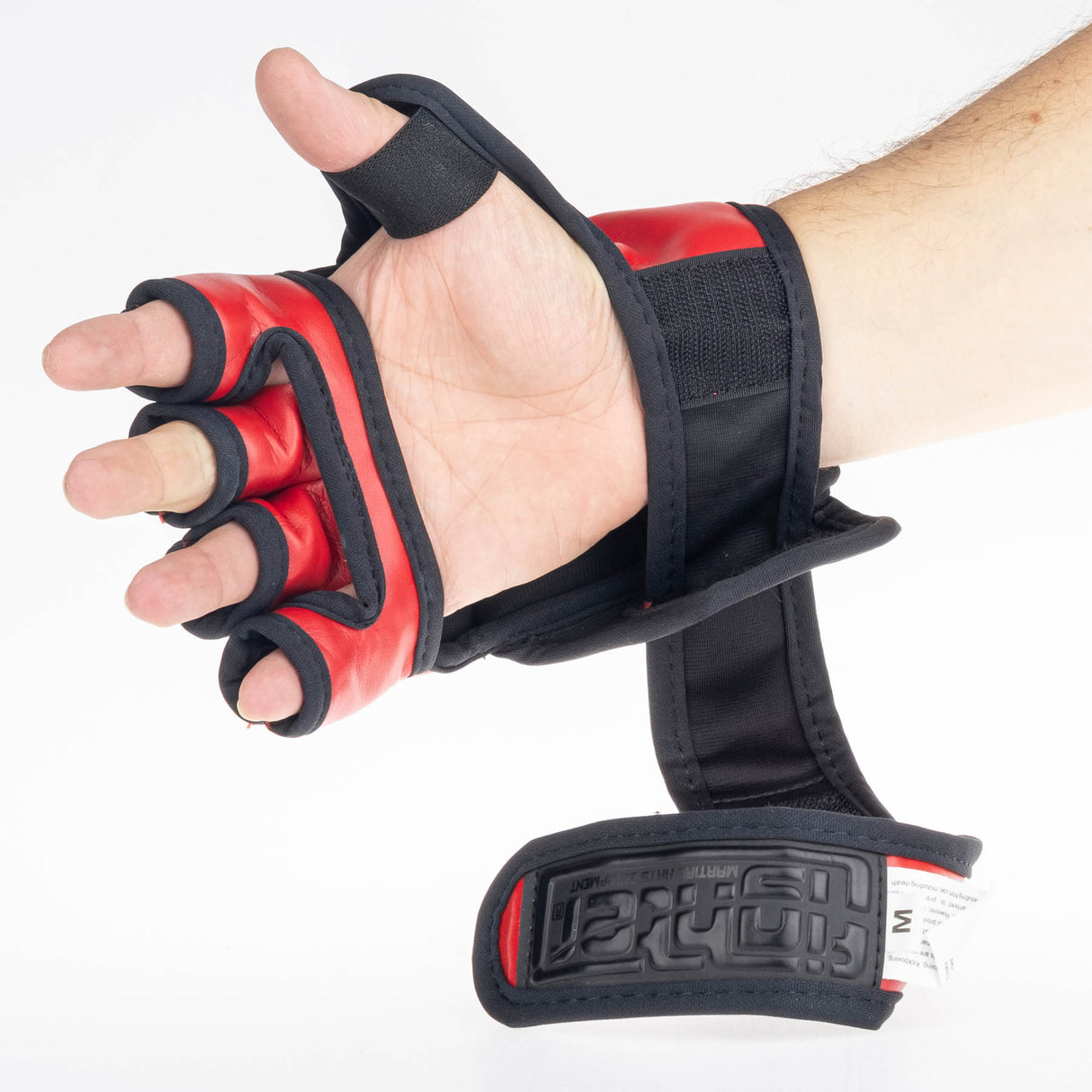 Fighter MMA Handschuhe Competition - rot camo, FMG-002CRD