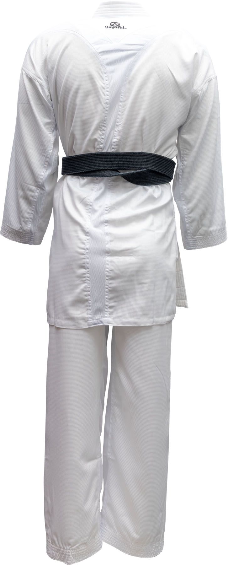 Hayashi kumite kimono AirDeluxe - Approuvé WKF, blanc/rouge, 0474-11