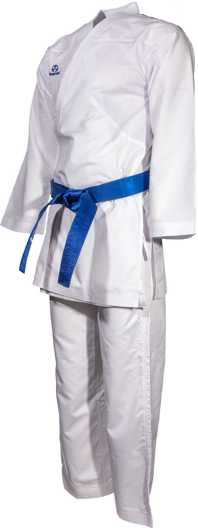 Karate-gi Hayashi PREMIUM KUMITE -blanc/bleu, 0473-16