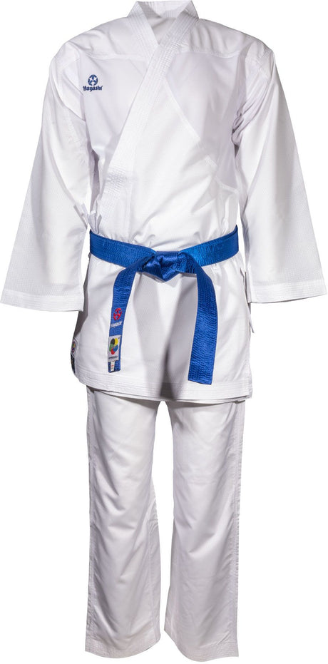 Karate-Anzug Hayashi PREMIUM KUMITE -weiß/blau, 0473-16