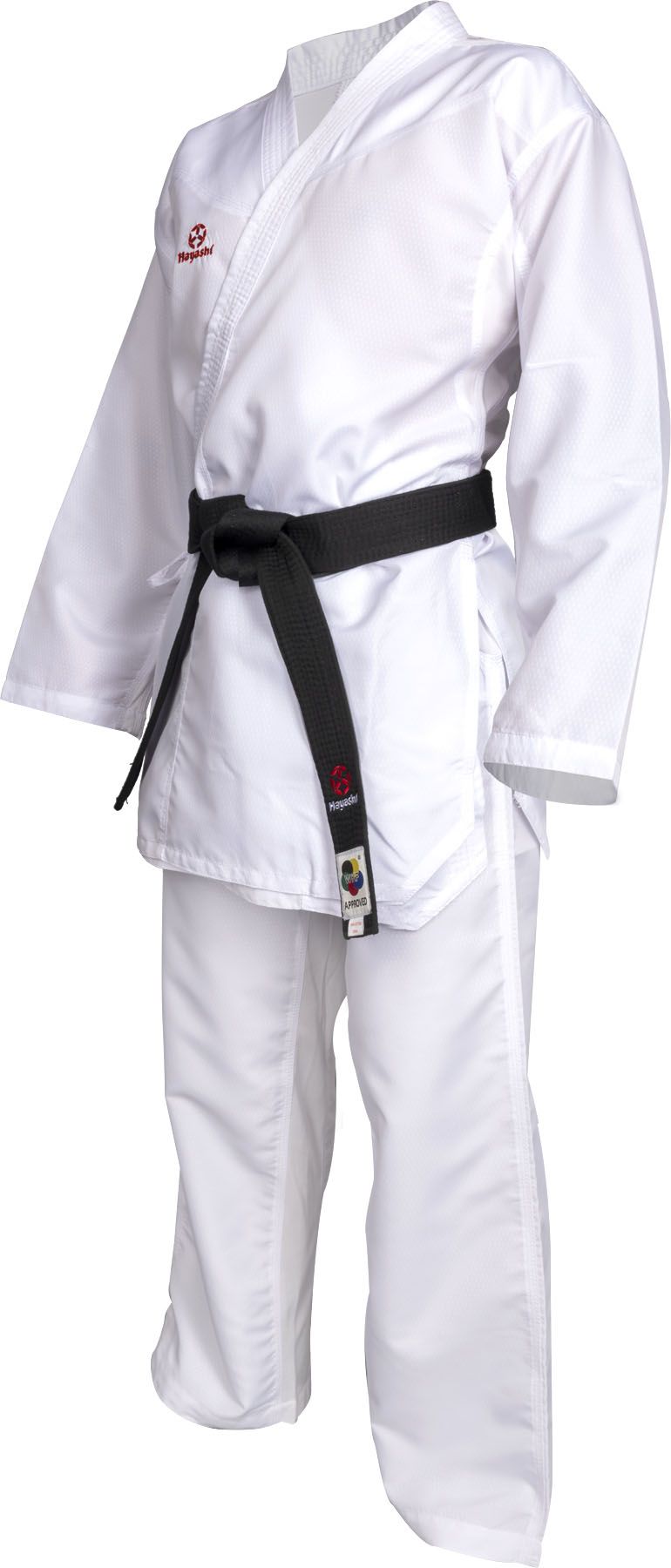Hayashi Karate-Gi PREMIUM KUMITE , 0473-14 - weiß/rot