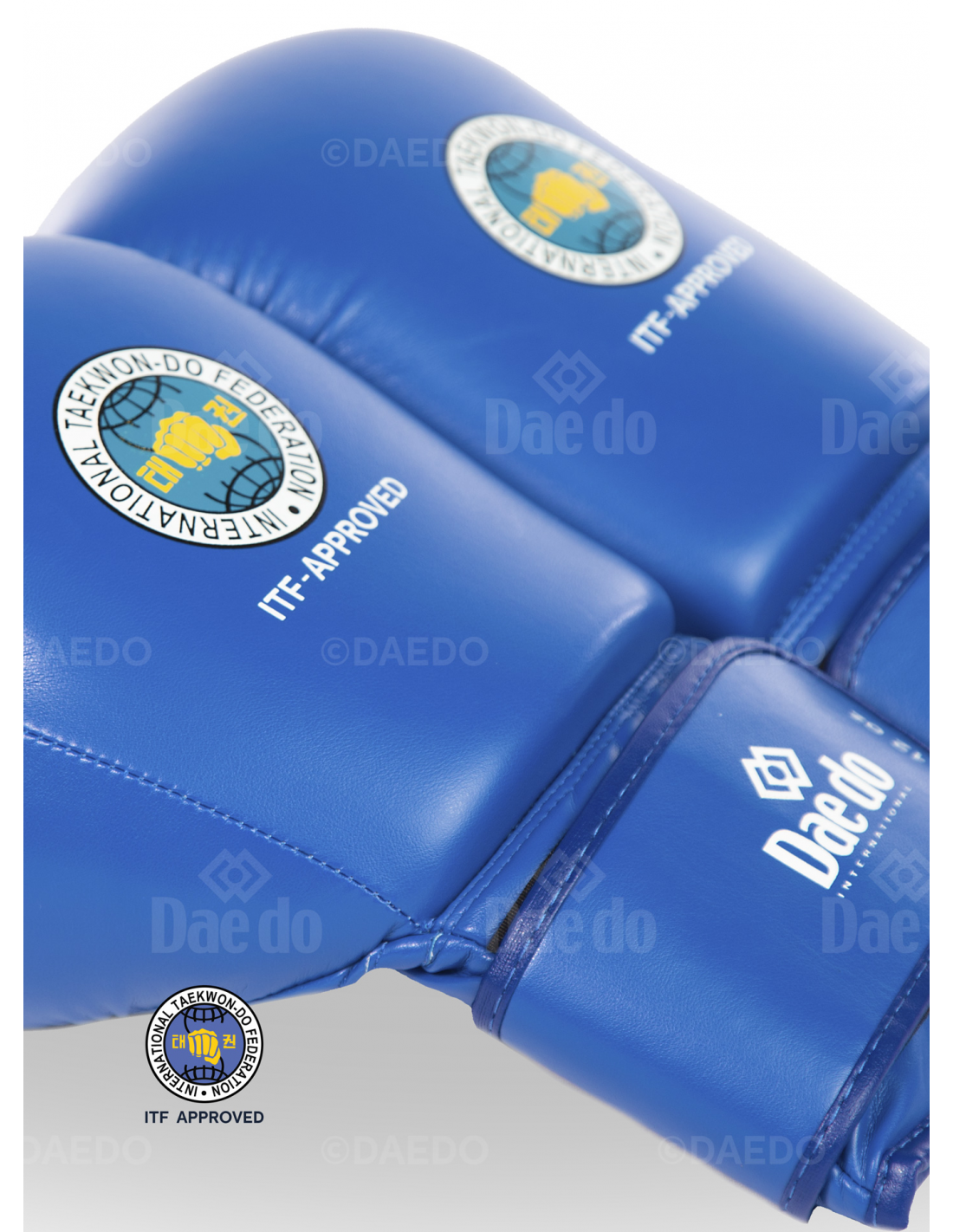 Gants de boxe Daedo ITF - bleu, PRITF2021