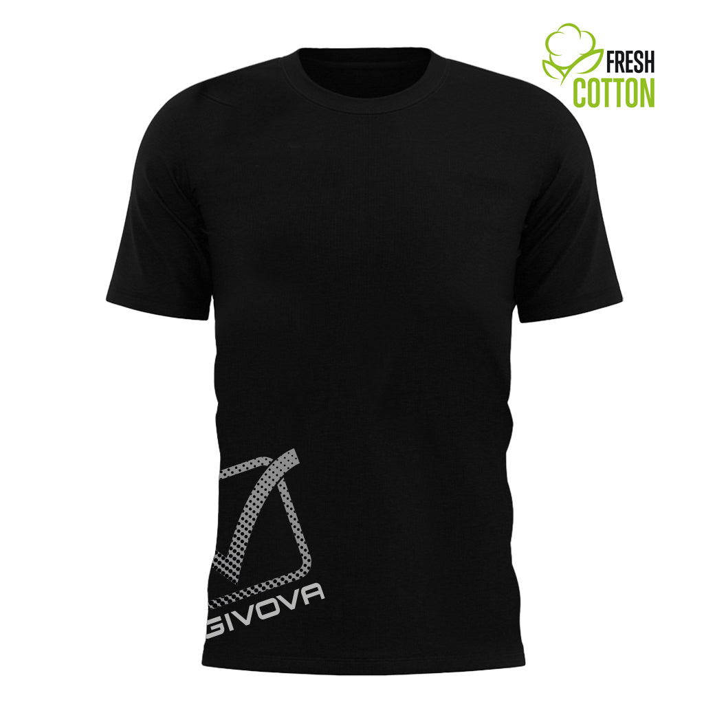 Givova Reflektierendes T-Shirt - schwarz MA029BLK