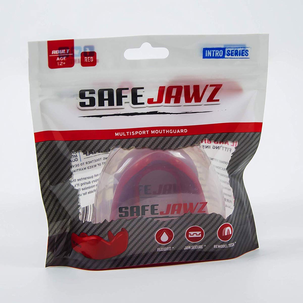 SAFEJAWZ Mundschutz Intro Rot Junior