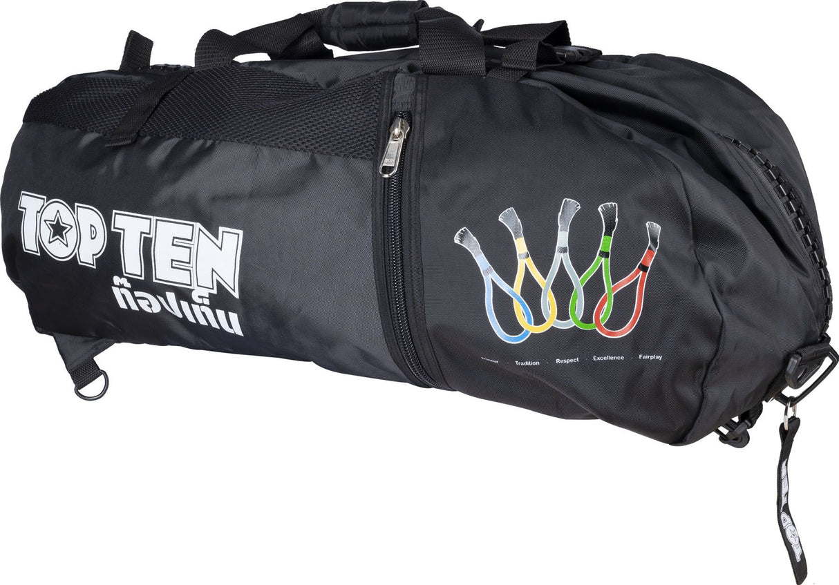 Top Ten IFMA Gym Bag / Backpack L - black