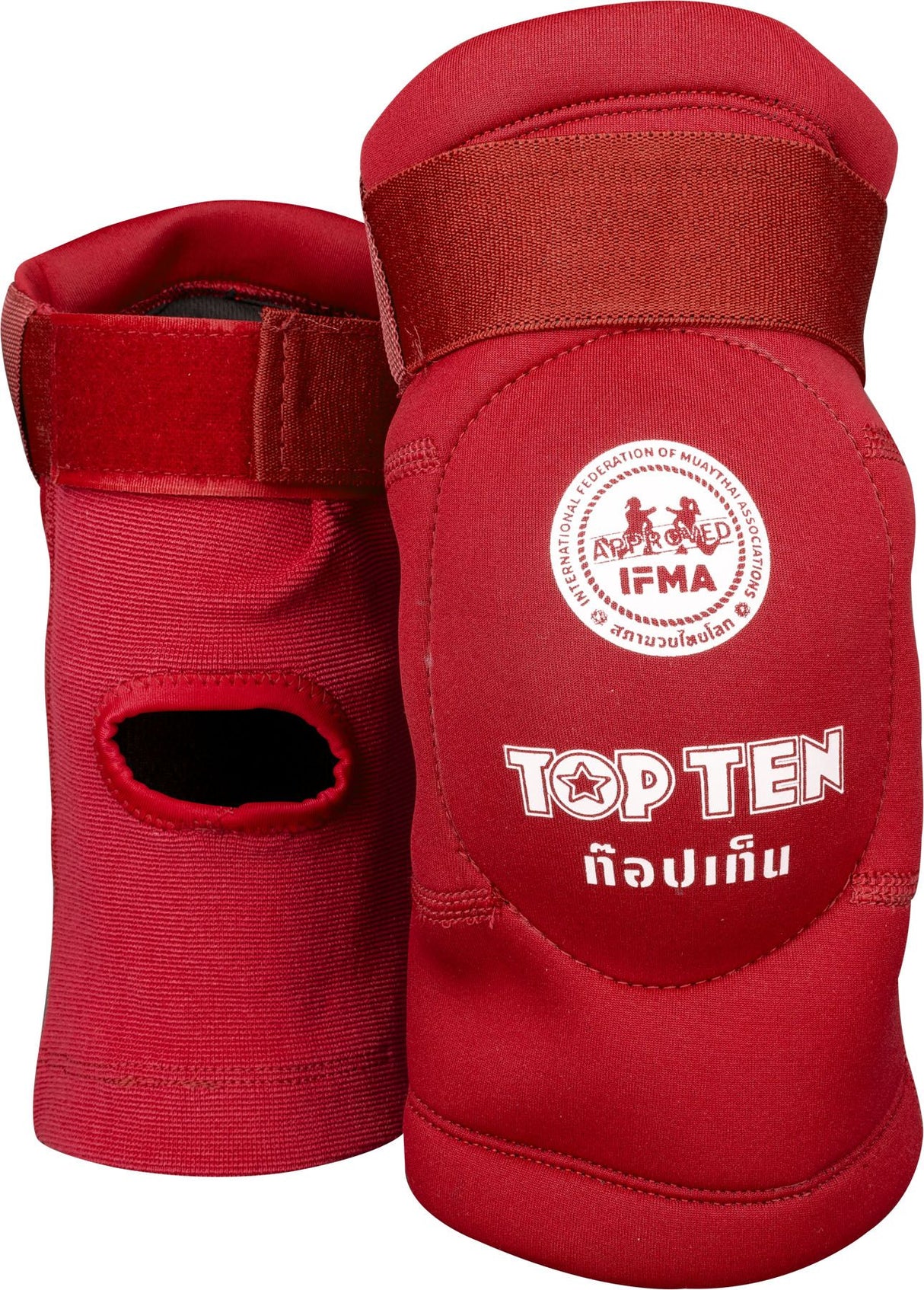 Top Ten IFMA Elbow guard - red