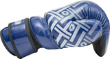Top Ten Offene Handschuhe "Glossy Block Prism" - blau