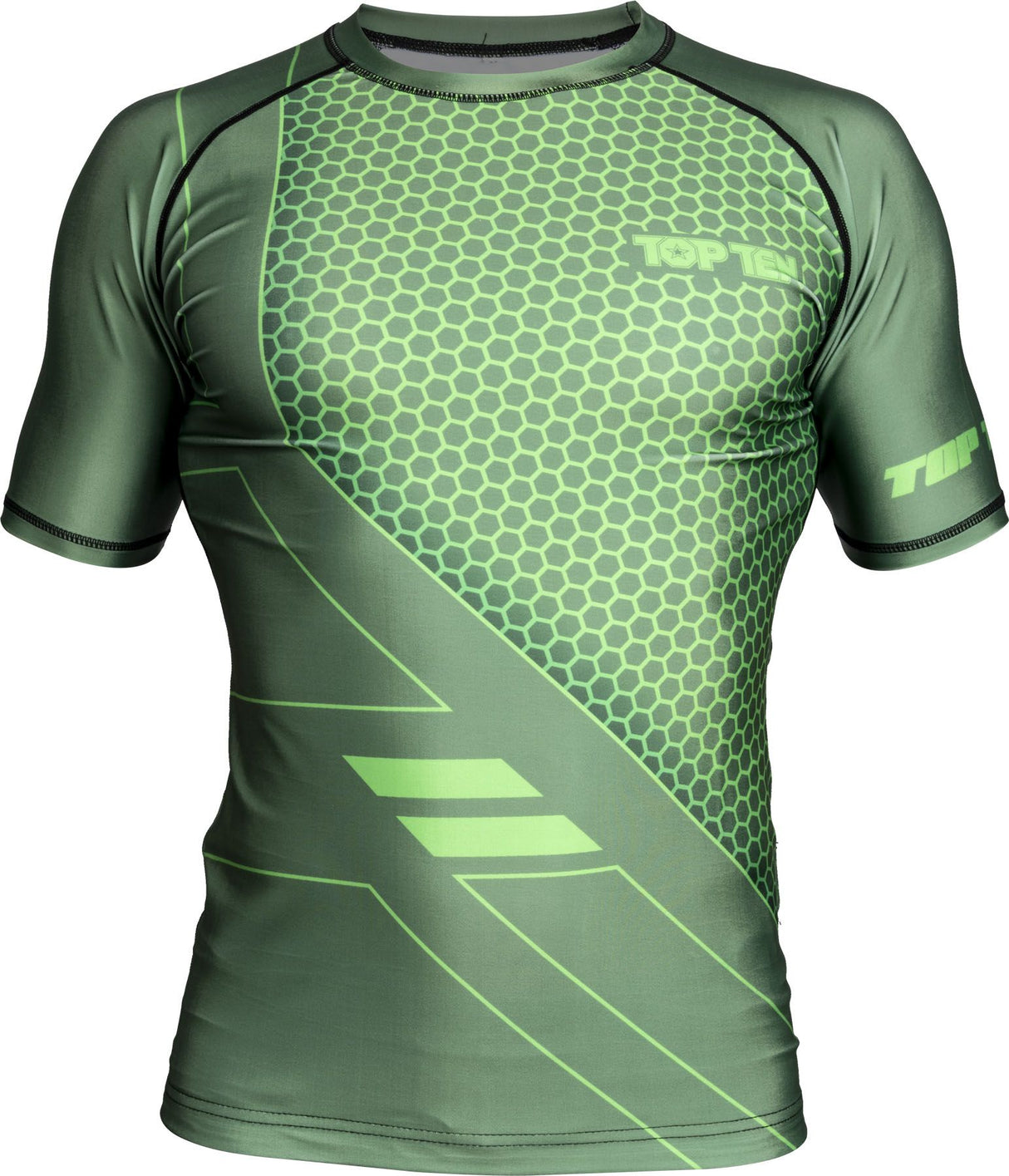 Rashguard Top Ten COMBat - vert