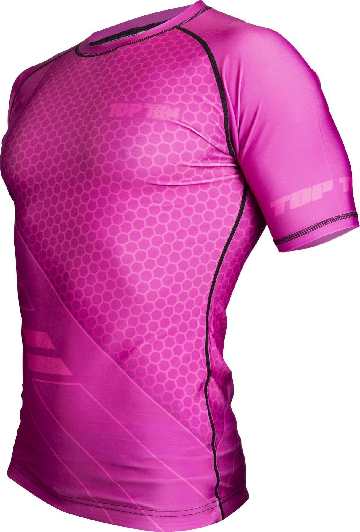 Top Ten rashguard COMBat - rose