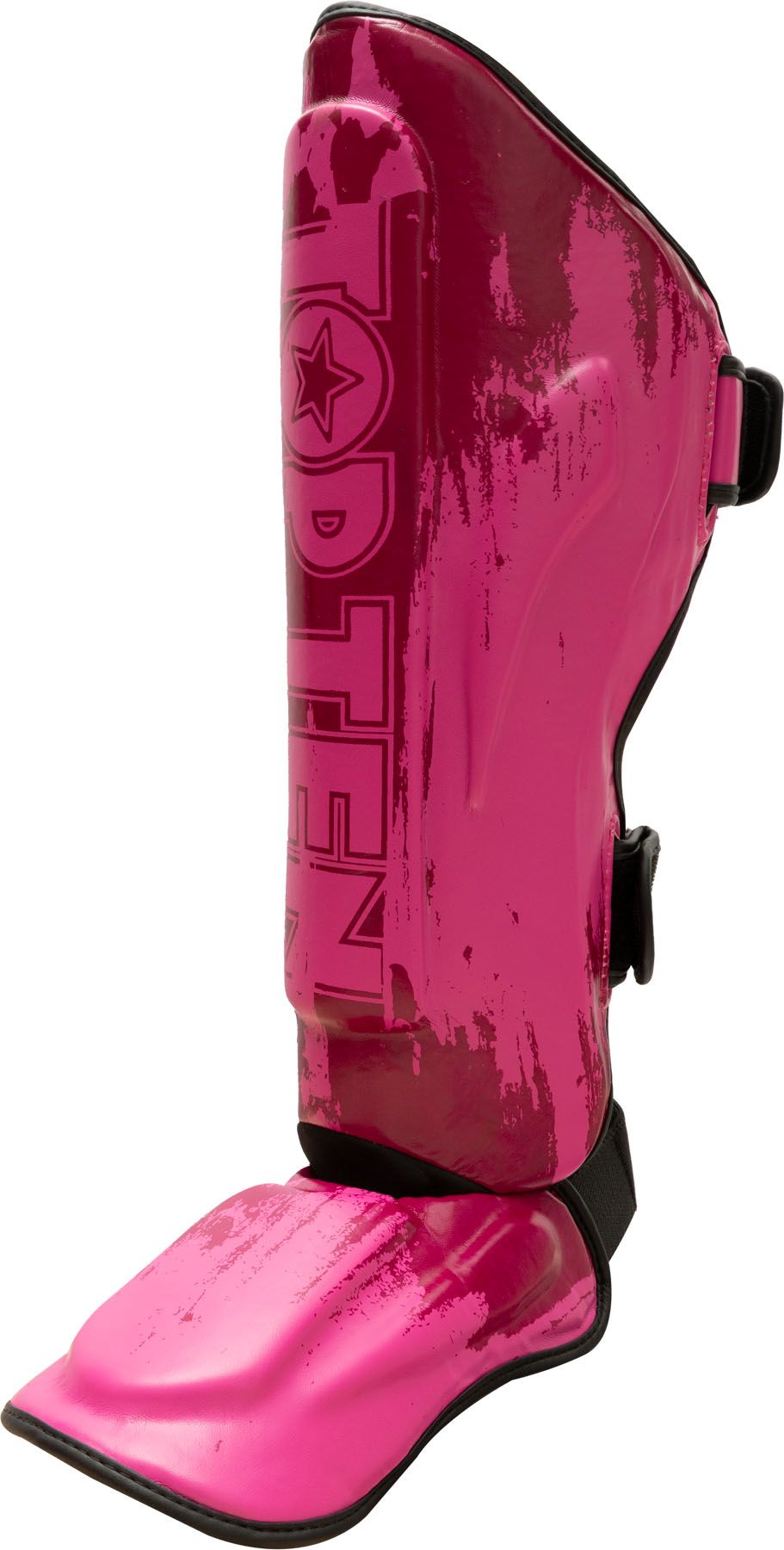 Top Ten Shin and Instep Guard “Power Ink” - pink – Fighters Europe