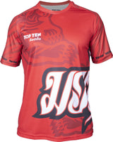 T-shirt d'entraînement Top Ten IFMA Patcharee - rouge